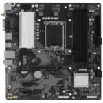 Материнская плата Gigabyte B760M D3HP WIFI6, LGA 1700, Intel B760, 4xDDR5, 4xSATA, 2xM.2, 1xPCIe 4.0 x16, 1xPCIe 4.0 x4, 1xHDMI, 1xDP, 1x2.5Gb LAN, Wi-Fi 6, Bluetooth 5.3, 1xUSB-C 10Gbps, 1xUSB-A 10Gbps, 4xUSB-A 5Gbps, 2xUSB-A 2.0, 1xPS/2, 3x3.5 мм, 7.1, mATX 6
