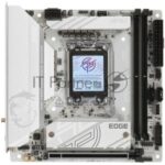 Материнская плата MSI MPG B860I EDGE TI WIFI, LGA 1851, Intel B860, 2xDDR5 (до 128 ГБ), 2xSATA, 2xM.2 (1xPCIe 5.0, 1xPCIe 4.0/SATA), 1xPCIe 5.0 x16, 1xHDMI, 1x5Gb LAN, Wi-Fi 7, Bluetooth 5.4, 1xUSB-C 40Gbps (Thunderbolt 4), 1xUSB-C 10Gbps, 1xUSB-A 10Gbps, 4xUSB-A 5Gbps, 2xUSB-A 2.0, 3x3.5 мм + S/PDIF оптический, 7.1, белый/серебристый, Mini-ITX 7