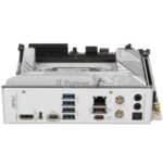 Материнская плата MSI MPG B860I EDGE TI WIFI, LGA 1851, Intel B860, 2xDDR5 (до 128 ГБ), 2xSATA, 2xM.2 (1xPCIe 5.0, 1xPCIe 4.0/SATA), 1xPCIe 5.0 x16, 1xHDMI, 1x5Gb LAN, Wi-Fi 7, Bluetooth 5.4, 1xUSB-C 40Gbps (Thunderbolt 4), 1xUSB-C 10Gbps, 1xUSB-A 10Gbps, 4xUSB-A 5Gbps, 2xUSB-A 2.0, 3x3.5 мм + S/PDIF оптический, 7.1, белый/серебристый, Mini-ITX 8