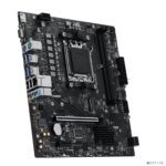 Материнская плата MSI PRO A620M-B EVO, AM5, AMD A620A, 2xDDR5, 2xSATA, 1xM.2, 1xPCIe 4.0 x16, 1xPCIe x1, 1xVGA, 1xHDMI, 1x2.5Gb LAN, 4xUSB-A 5Gbps, 2xUSB-A 2.0, 2xPS/2, 3x3.5 мм, 7.1, чёрный, mATX 10