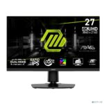 Монитор 27" MSI MAG 272URDF E16 IPS 3840x2160, 160 Гц, 0.5 мс, 16:9, 400 кд/м², 2xHDMI 2.1, DP 1.4, 3.5 Jack, USB Hub (2x USB 2.0), DisplayHDR 400, Adaptive-Sync, черный