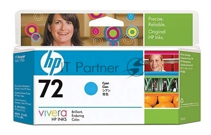 Картридж струйный HP №72 C9371A голубой для HP DJ T1100/T610 (130мл)