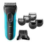 Электробритва сетчатая Braun 3010BT синий/черный 1
