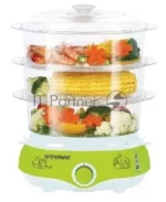 Пароварка Endever Vita-171 белый/зеленый, 11 л, ярусы - 3, 1000 Вт, механическое 17