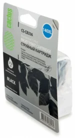 Картридж струйный Cactus CS-CB336 №140XL черный (29 мл.) для HP DJ D4263/D4363/DJ J5783/J6413/PSC C4273/C4283/C4343/C4383/C4473/C4483/C4583/C5283/D5363 8