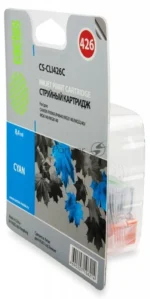 Картридж струйный Cactus CS-CLI426C голубой (8.4 мл.) для Canon Pixma MG5140/5240/6140/8140/MX884 2