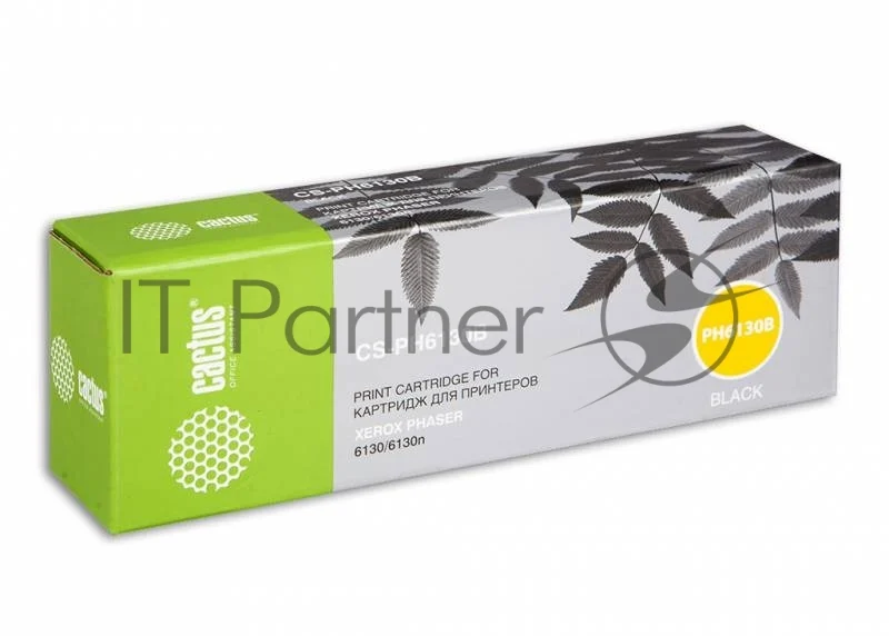 Картридж лазерный Cactus CS-PH6130B (106R01285) черный (2500 стр.) для Xerox 6130/6130n 1 Картридж лазерный Cactus CS-PH6130B (106R01285) черный (2500 стр.) для Xerox 6130/6130n 1