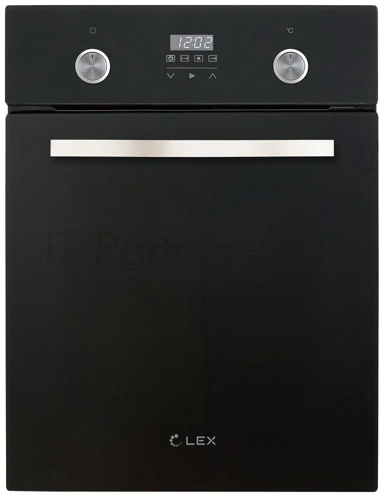 Духовой шкаф LEX EDP 4590 BL Matt Editionобъем 55л, LED таймер, 9 функций, встраиваемый 1