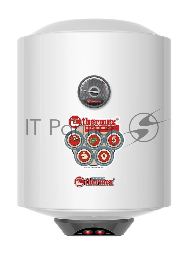 Водонагреватель электрический Thermex THERMO 30 V SLIM белый, накопительный, 30 л, 2 кВт, настенный, вертикальный, узкий корпус 1