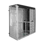 Компьютерный корпус Miditower ExeGate CP-601 Black, ATX, (CP500W, 80мм), 2хUSB, Audio 3