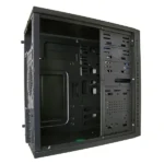 Компьютерный корпус Minitower ExeGate EX272745RUS QA-412U Black, mATX, (XP400, Black, 120мм), 2хUSB+2хUSB 3.0, Audio 7