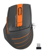 Мышь беспроводная A4Tech Fstyler FG30 серый/оранжевый, 2000 dpi, радиоканал, USB, кнопки - 5 11