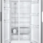 Холодильник Maunfeld MFF177NFW Slim Inverter белый двухкамерный 352/198л морозилка слева, No Frost, Side by Side