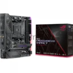 Материнская плата ASUS ROG CROSSHAIR VIII IMPACT, AM4, AMD X570, 2xDDR4, 4xSATA, 2xM.2, 1xPCIe 4.0 x16, 1x1Gb LAN, Wi-Fi 6, Bluetooth 5.0, 1xUSB-C 10Gbps, 5xUSB-A 10Gbps, 2xUSB-A 5Gbps, 7.1, Mini-DTX 23