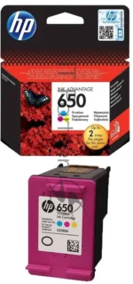 Картридж струйный HP 650 CZ102AE многоцветный для HP DJ IA 2515/2516 (200 стр.) 8