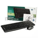 Комплект клавиатура+мышь Logitech MK120 проводной, USB, 1000 DPI, чёрный(заводская гравировка) 17