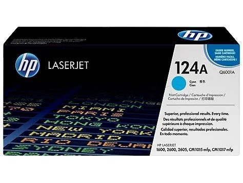 Картридж лазерный HP Q6001A голубой для Color LaserJet 2600 2000 стр.