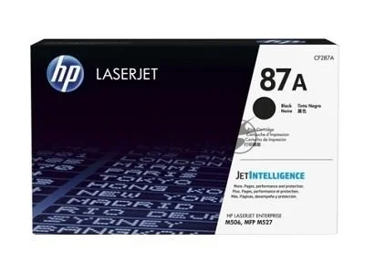 Тонер Картридж HP 87A CF287A черный для HP LJ Ent M506/M527 (9000 стр.)