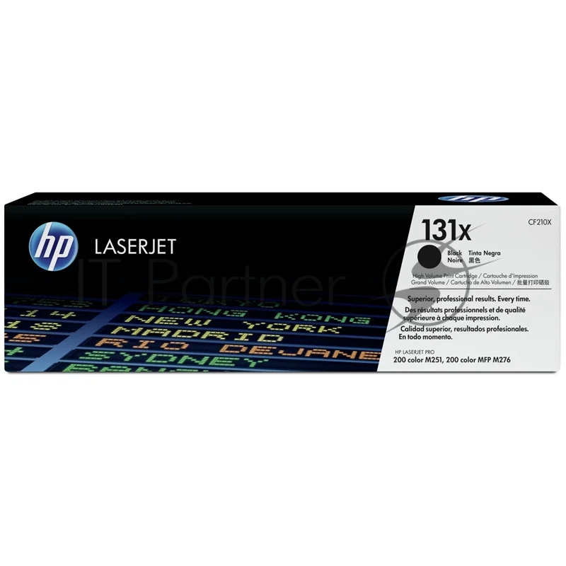 Картридж лазерный HP CF210X черный LaserJet Pro 200 M251/M276 (2400 стр.) 1
