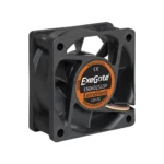 Вентилятор для корпуса ExeGate ExtraSilent ES06025S3P черный, 60 мм, 2500 об/мин, 17 дБ, 3 pin 1