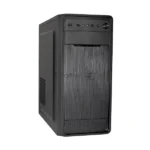 Компьютерный корпус Miditower ExeGate XP-332 Black, ATX, (без БП), 2*USB, Audio 1