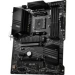 Материнская плата MSI B550-A PRO, AM4, AMD B550, 4xDDR4, 6xSATA, 2xM.2, 1xPCI-E 4.0 x16, 1xPCI-E 3.0 x16, 2xPCI-E x1, 1xHDMI, 1xDP, 1x 1Gb LAN, 4xUSB-A 2.0, 2xUSB-A 3.2 Gen 1, 1xUSB-A 3.2 Gen 2, 1xUSB-C 3.2 Gen 2, 6x3.5 мм, 7.1, ATX 13
