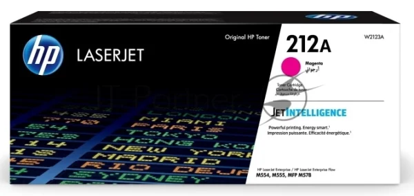 Картридж лазерный Cartridge HP 212A для CLJ Enterprise M554/M555/M578, пурпурный (4 500 стр.)