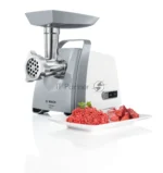 Мясорубка электрическая Bosch MFW 66020 белый/серый, 1800 Вт, 3.0 кг/мин, реверс, защита от перегрузки, насадки - 5 26