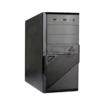 Компьютерный корпус ExeGate EX284018RUS Minitower BA-201 Black, mATX, (AA350, 80мм), 2*USB, Audio 9