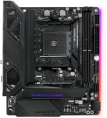 Материнская плата ASUS ROG CROSSHAIR VIII IMPACT, AM4, AMD X570, 2xDDR4, 4xSATA, 2xM.2, 1xPCIe 4.0 x16, 1x1Gb LAN, Wi-Fi 6, Bluetooth 5.0, 1xUSB-C 10Gbps, 5xUSB-A 10Gbps, 2xUSB-A 5Gbps, 7.1, Mini-DTX 21
