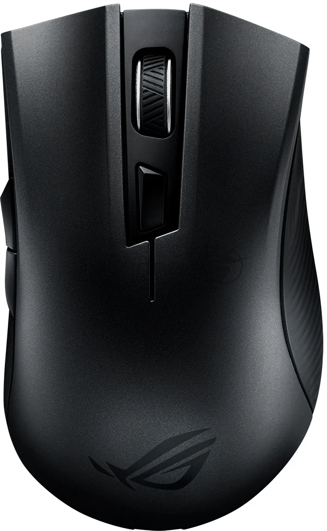 Мышь беспроводная ASUS ROG Strix Carry черный, 7200 dpi, радиоканал, Bluetooth, USB, кнопки - 6 1