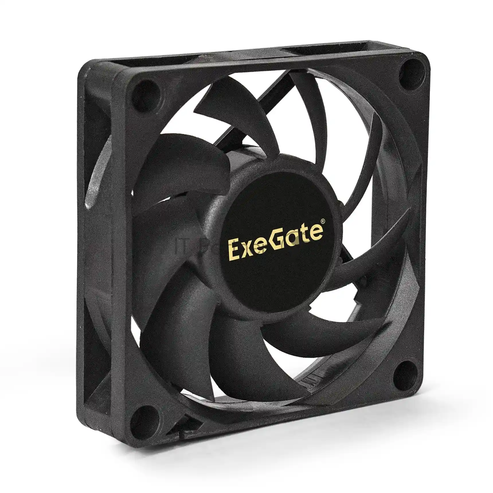 Вентилятор для корпуса ExeGate ExtraSilent ES07015S3P черный, 70 мм, 2000 об/мин, 18 дБ, 3 pin