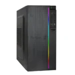 Компьютерный корпус Minitower ExeGate mEVO-9302-RGb (mATX, без БП, 2хUSB+1хUSB 3.0, HD аудио, черный с RGb подсветкой) 9