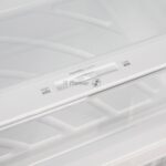 Холодильник Maunfeld MFF185SFW белый двухкамерный 213/104л морозилка снизу 36
