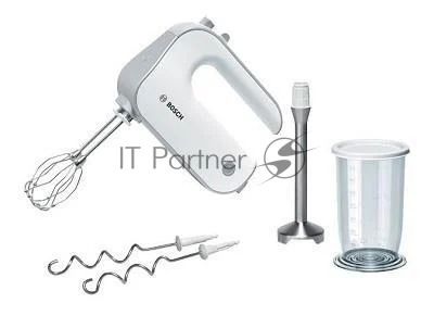 Миксер ручной Bosch MFQ4070 500Вт белый