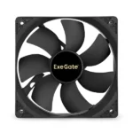 Вентилятор для корпуса ExeGate ExtraPower EP12025S3P черный, 120 мм, 1800 об/мин, 28 дБ, 3 pin 4