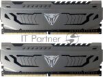 Оперативная память Patriot Viper Steel, DDR4, 16GB (2x8 GB), 3200 MHz, CL16, DIMM, радиатор, черный 2