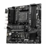 Материнская плата MSI B550M PRO-VDH, AM4, AMD B550, 4xDDR4, 4xSATA, 2xM.2, 1xPCI-E 4.0 x16, 2xPCI-E x1, 1xDP, 1xHDMI, 1xVGA, 1x 1Gb LAN, 2xUSB 2.0, 4xUSB 3.2 Gen 1, 3x3.5 мм, 7.1, Micro-ATX 8