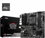 Материнская плата MSI B550M PRO-VDH, AM4, AMD B550, 4xDDR4, 4xSATA, 2xM.2, 1xPCI-E 4.0 x16, 2xPCI-E x1, 1xDP, 1xHDMI, 1xVGA, 1x 1Gb LAN, 2xUSB 2.0, 4xUSB 3.2 Gen 1, 3x3.5 мм, 7.1, Micro-ATX 11
