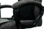 Кресло Бюрократ VIKING 6 KNIGHT B FABRIC черный, ткань, 120 кг, механизм качания 21