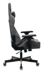 Кресло Бюрократ VIKING 7 KNIGHT B FABRIC черный, ткань, 120 кг, механизм качания 24