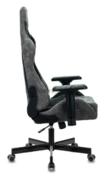Кресло Бюрократ VIKING 7 KNIGHT B FABRIC черный, ткань, 120 кг, механизм качания 34