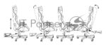 Кресло Бюрократ VIKING KNIGHT LT20 FABRIC черный, ткань, 120 кг, механизм качания 41