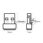 Адаптер TP-Link Archer T2U NANO AC600 Nano Wi-Fi USB-адаптер 6