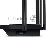 Роутер TP-Link Archer AX73 AX5400 Dual Band Wireless Gigabit Router, 1.5 GHz Tri-Core CPU, 1 GE WAN + 4 GE LAN ports, 1× USB 3.0 Port, support 1024-QAM, OFDMA, MU-MIMO, Airtime Fairness, Beamforming, 160MHz Channel Width, come with HomeShieldTM, support Russia PPTP/L2TP/PPPoE 37