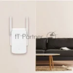 Усилитель сигнала Mercusys ME30 AC1200 Wi-Fi Range Extender, 300 Mbps at 2.4 GHz + 867 Mbps at 5 GHz, 1 x 10/100 LAN, 2× Fixed External Antennas, Wall Plugged, WPS/Reset Button, Signal Indicator, Range Extender/Access Point mode, Adaptive Path Selection 8