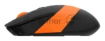 Мышь беспроводная A4Tech Fstyler FG10S черный/оранжевый, 2000 dpi, радиоканал, USB, кнопки - 4 24