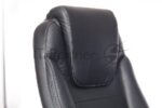 Кресло Бюрократ T-9923WALNUT/BLACK черный, кожа 19