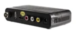 Приставка для цифрового ТВ Hyundai H-DVB520 черный, DVB-T2, DVB-T, DVB-C, HDMI, USB 2.0 х2 16