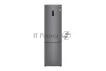 Холодильник LG GA-B509CLSL графитовый двухкамерный 277/107л морозилка снизу, No Frost 7